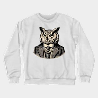 Owl Executive Crewneck Sweatshirt